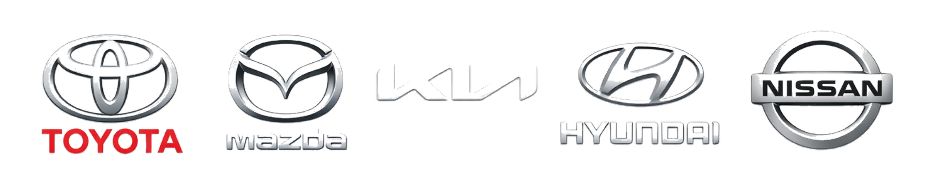 Toyota Mazda KIA Hyundai Nissan