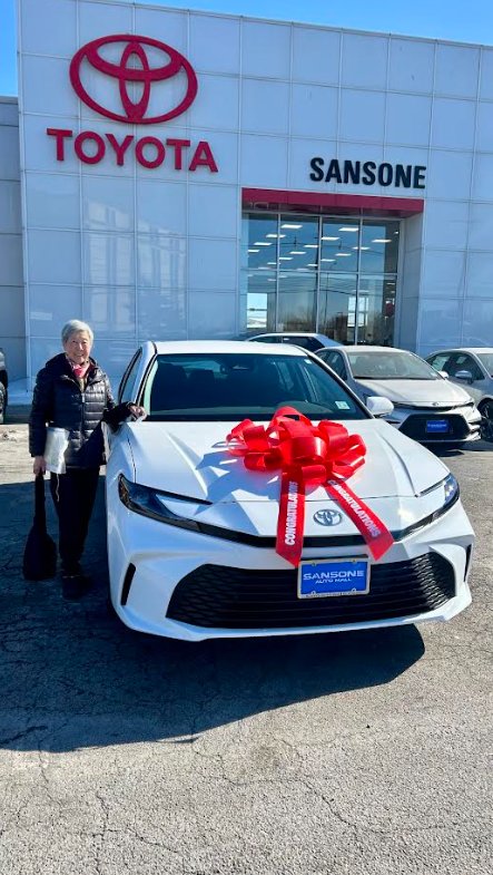 Happy customer at Sansone Auto Mall