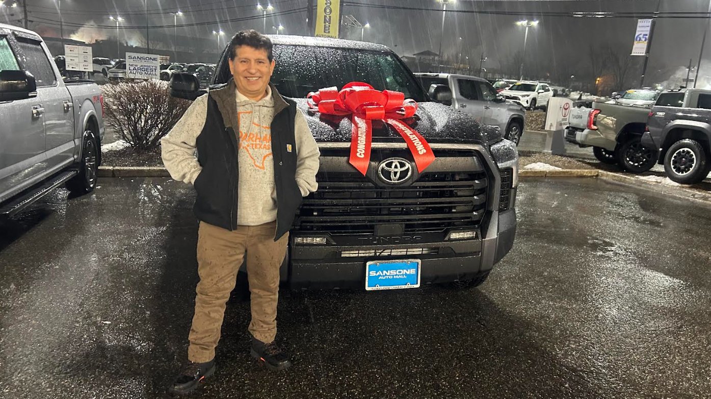 Happy customer at Sansone Auto Mall