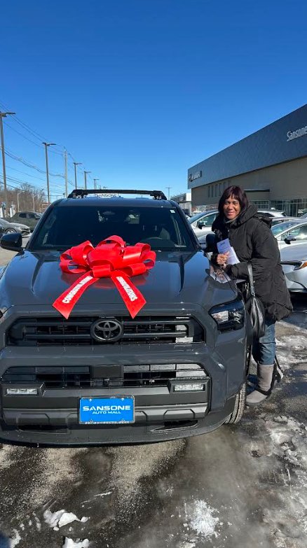 Happy customer at Sansone Auto Mall